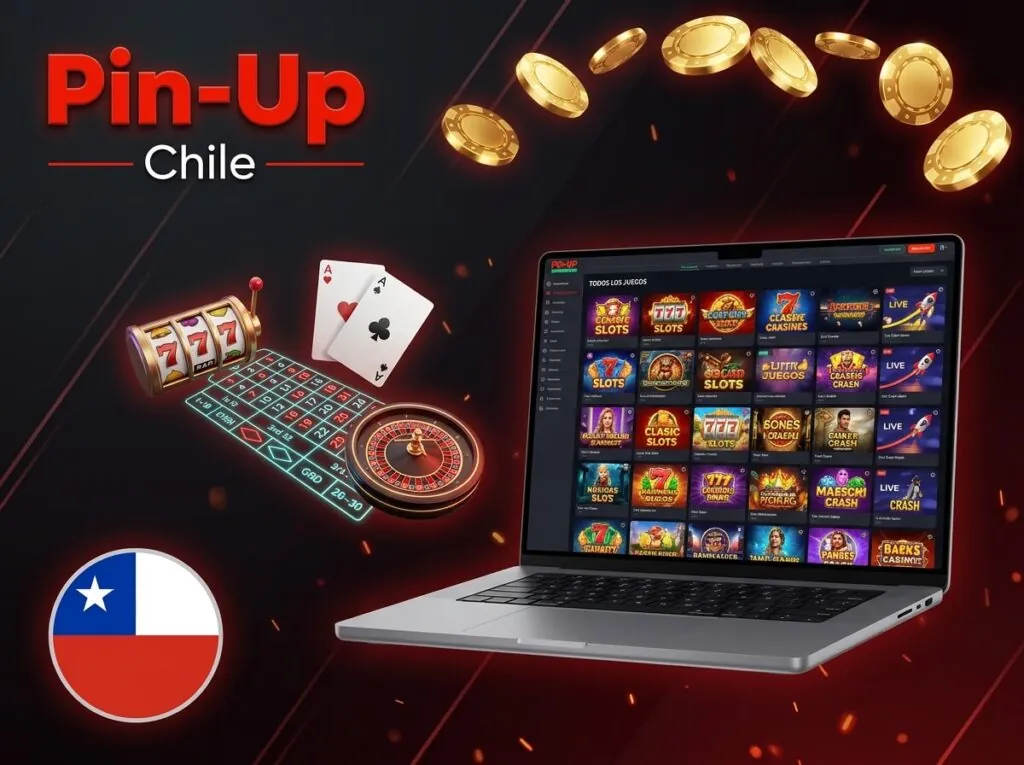 Amplio catálogo de juegos disponibles en Pin-Up Chile.