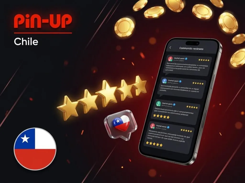 Opiniones y valoraciones de usuarios sobre Pin-Up Chile.