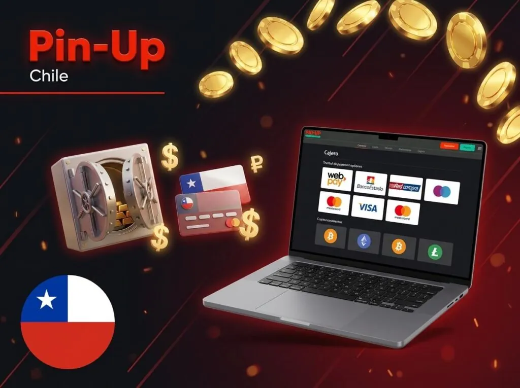 Métodos de pago seguros disponibles en Pin-Up Chile.