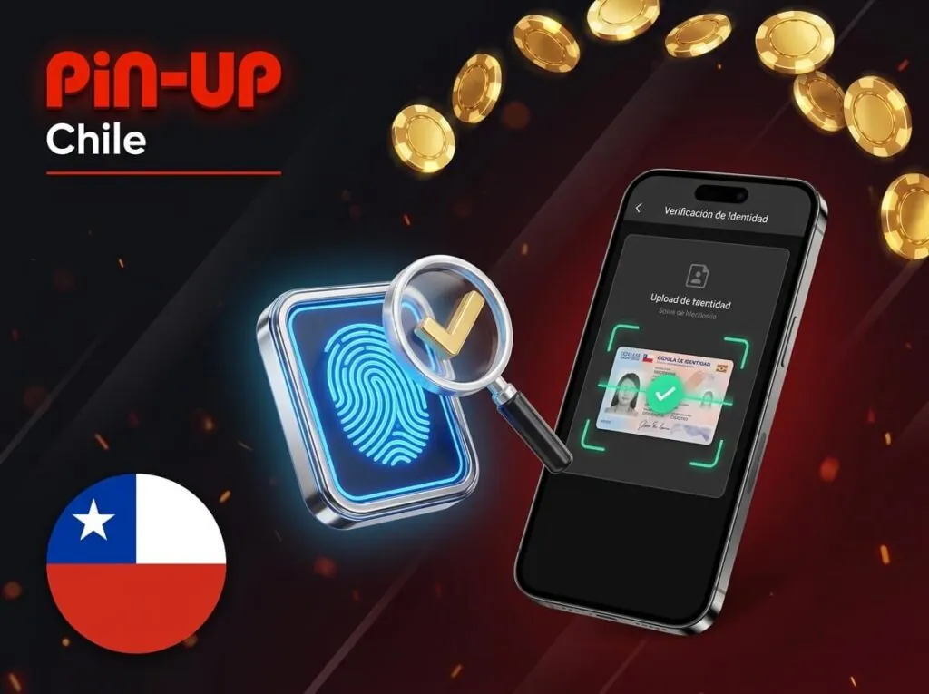 Verificación de identidad en Pin-Up Chile para acceso seguro.